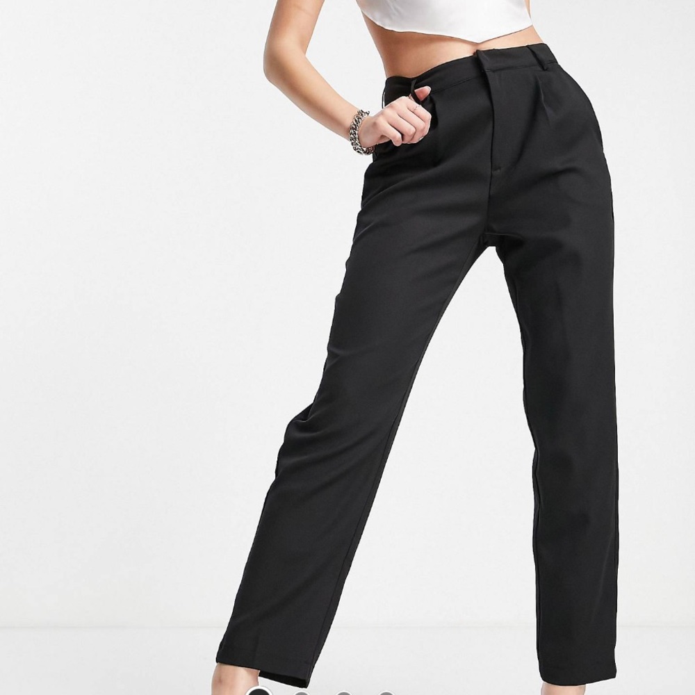 NWOT Straight leg black pant